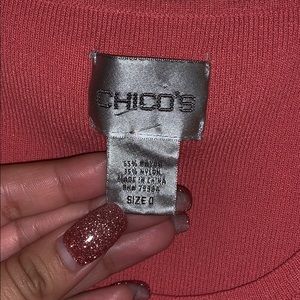 Chico's Tops - ✨PEACH CHICOS TOP✨ Chico's Tops - ✨PEACH CHICOS TOP✨